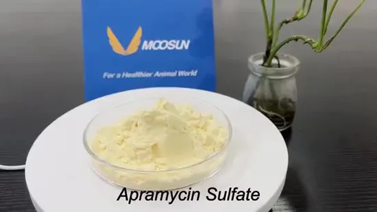GMP API の高品質の獣医用アプラマイシン硫酸塩 CAS 41194-16-5